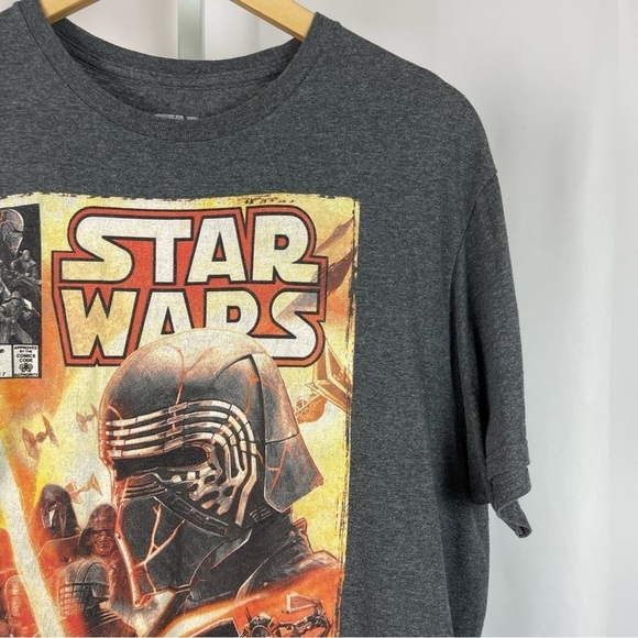 Star Wars Mad Engine Large Movie Graphic Tee Shirt Kylo Ren Stormtroopers - Picture 5 of 5